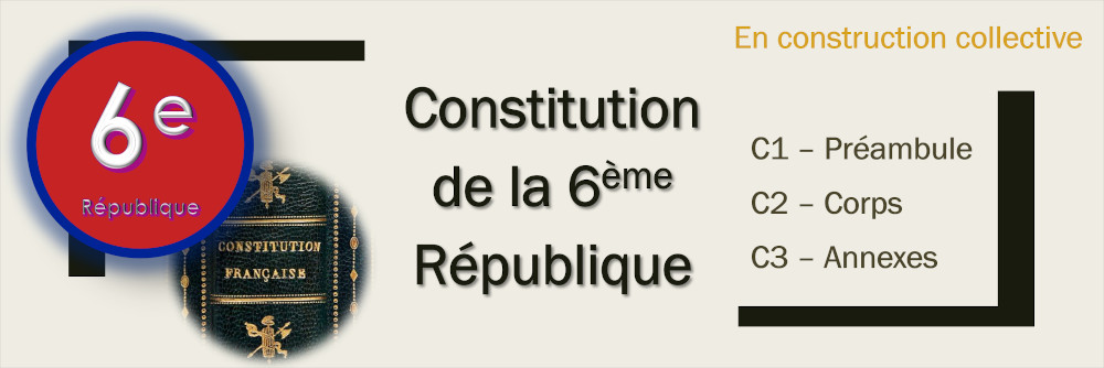 Constitution de la VIème République